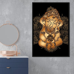 Baby Ganesh - NicheCanvas