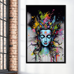 Heavenly Shiva - NicheCanvas