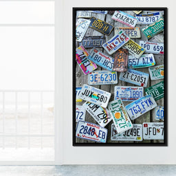 License Plates - NicheCanvas