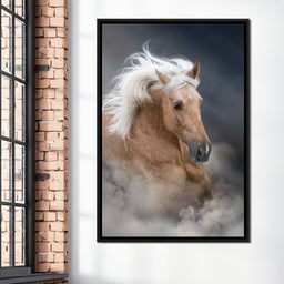 Palomino Horse - NicheCanvas