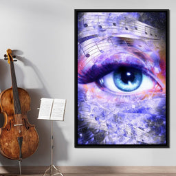 Musical Eye - NicheCanvas