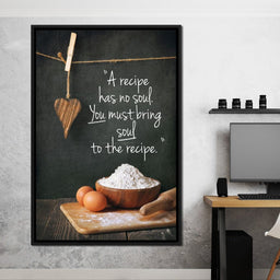 Kitchen Quote - NicheCanvas