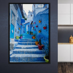 Chefchaouen - Blue village in Morocco - NicheCanvas