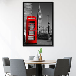 Westminster Phone Box  - NicheCanvas