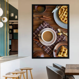 Cup of Coffee with Sugar Pie - NicheCanvas