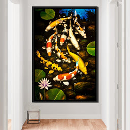Koi Fishes - NicheCanvas