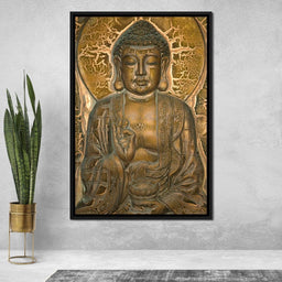 Buddhist Mural - NicheCanvas