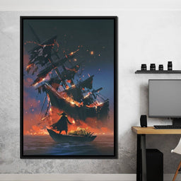 Stealing The Treasure - NicheCanvas