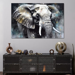 Urban Jungle: Elephant - NicheCanvas