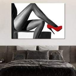 Red Stiletto - NicheCanvas