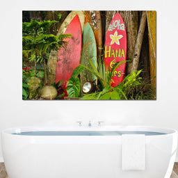 Surfboards in Hawaii - NicheCanvas