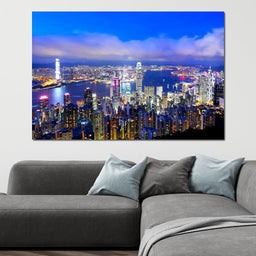 Hong Kong Skyline - NicheCanvas