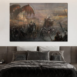 Fantasy Battlefield - NicheCanvas