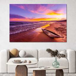 Lake Malawi Sunset - NicheCanvas