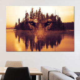 Lurking in the Woods - Johanjjf - NicheCanvas