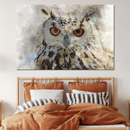 Eurasian Owl  - NicheCanvas