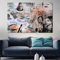 Paris Fashion - NicheCanvas