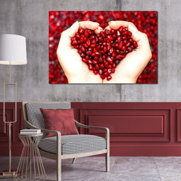 Pomegranate Seeds - NicheCanvas