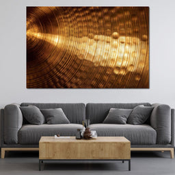 Golden Cymbal - NicheCanvas