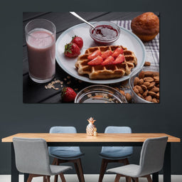 Homemade Waffles - NicheCanvas