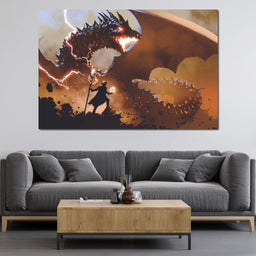 Black Magic Wizard - NicheCanvas