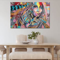 Mary Portrait - NicheCanvas