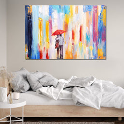 Romantic Rain - NicheCanvas