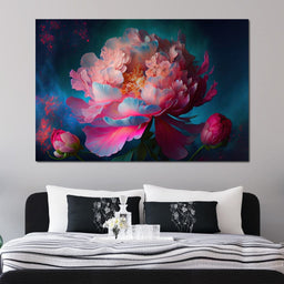 Peonie Flower 1 - Neal Hackett - NicheCanvas