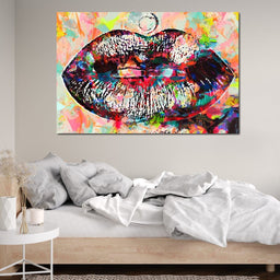  Kiss Pop Art 2 - Mateo - NicheCanvas