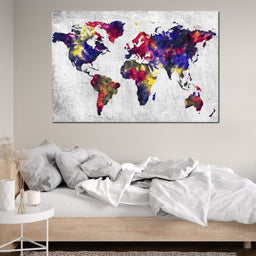 World Map 1 - Mateo - NicheCanvas