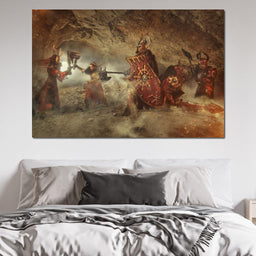 Dungeon Warriors - NicheCanvas