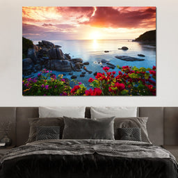 Tranquil Beach Resort - NicheCanvas