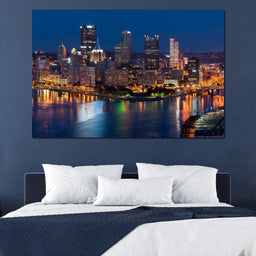 Pittsburgh Skyline - NicheCanvas