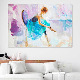 Gracious Ballerina - NicheCanvas