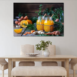 Fresh Orange Juice - NicheCanvas