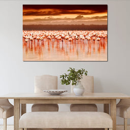  Lake Nakuru Flamingos - NicheCanvas