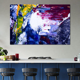 Abstract Sea Splash - NicheCanvas