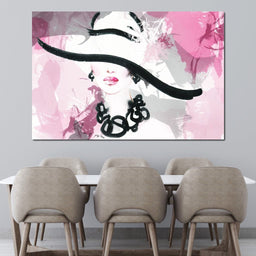 Fashionista Portrait - NicheCanvas