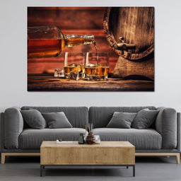 Whiskey Night - NicheCanvas