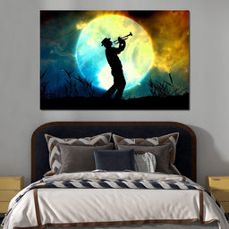 Space Trumpeter - ABConcepts - NicheCanvas