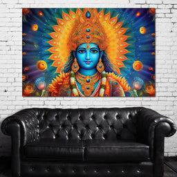 Vishnu's Aura - NicheCanvas