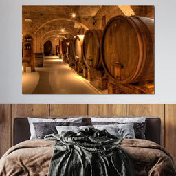 Wine Cellar in the Abbey - NicheCanvas