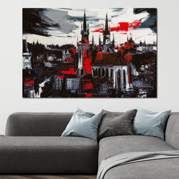 Medieval City - NicheCanvas