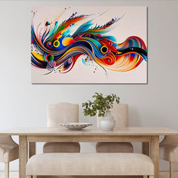 Colorful Contemporary Art 052 - Johanjjf - NicheCanvas