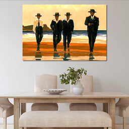 Men's On The Beach - NicheCanvas
