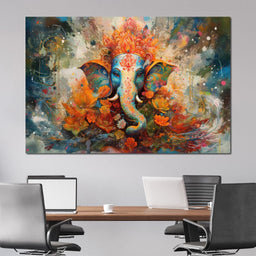 Ganesha's Grace - NicheCanvas