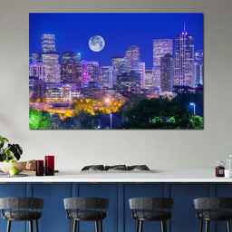 Denver Skyline - NicheCanvas