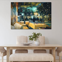 Cozy Restaurant - NicheCanvas