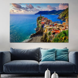 Vernazza Village - NicheCanvas