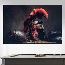 Roman Warrior Helmet - NicheCanvas